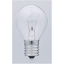 Amazon | エルパ (ELPA) S型ミニ 電球 照明 E17 110V 25W クリア