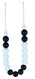 Teething Necklace - Soft and Chewy - Nursing Necklace for Mom to Wear - Helps Baby Focus to Feed Lon