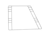 Randell hdshl202シェルフ