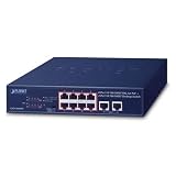 【国内正規品】PLANET GSD-1008HP 8ポート 10/100/1000T 802.3at PoE 2ポート 10/100/1000T デスクトップ スイッチ