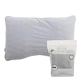 じぶんまくら ピローケース 枕カバー グレー 43×70 ワイド 綿100％ 椿オイル配合 柔らか しっとり コットンベロア パイル生地 日本製 リバーシブル 洗濯可能 ウォッシャブル 洗える じぶんまくら みんまく 対応