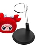 Dtharen ぬいぐるみスタンド、小さな人形スタンド, 人形スタンドディスプレイ用スチール製ノンスリップ安定ドールスタンド, ぬいぐるみかぎ針編み人形ぬいぐるみ用多機能装飾人形ホルダー