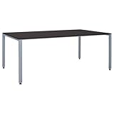 カグクロ ミーティングテーブル W1800×D900×H700mm ダークブラウン 会議テーブル TK-1890-DB