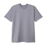 [ヘインズ] アンダーシャツ 半袖 大きいサイズ 綿100% 1P TシャツMOKUクルーネックTシャツ インナーウェアメンズ HM1-D203-060-S