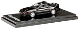 HJ64 1/64 トヨタ スープラ (A70) 2.5GT TWIN TURBO LIMITED アウタースライディングサンルーフパーツ付 ブラックパール 完成品