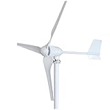 HUKOER （フコア） 風力発電機　低風速　効率的な風力発電機　12V/24V 100w/200w/300w/400W 　防水ウインドコントローラー　NSKベアリング　3ブレード (48V 1000