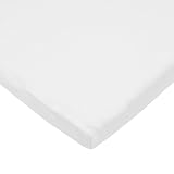 American Baby Company 100% Cotton Value Jersey Knit Bassinet Sheet, White by American Baby Company [