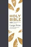 NIV Large Print Single-Column Deluxe Reference Bible: Teal Soft-tone