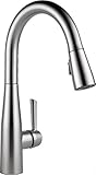 Delta Faucet 9113-AR-DST Essa Single Handle Pull-Down Kitchen Faucet with Magnetic Docking, Arctic S