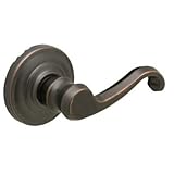 Schlage FA359CLT716VENLH Callington Interior Left-Handed Lever with Deadbolt and Venice Escutcheon, 