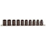 Stanley Proto J74202 10 Piece 6 Point 1/2" Drive Metric Impact Socket Set by Stanley Proto [並行輸入品]