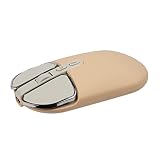 M203 2.4GHz USBワイヤレス Bluetooth 5.1マウスデュアルモード 無線 静音 超薄型 充電式ブルートゥース iPhone/iPad/Mac/Androidタブレット/Windows/Microsoft Surface/Chromeに対応 (ピンク)