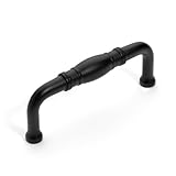 Dynasty Hardware P-80290-FB-25PK Flat Black Barrel Cabinet Hardware Pull, 25-Pack [並行輸入品]
