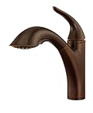 Danze D455021BR Antioch Single Handle Pull Out Kitchen Faucet, Tumbled Bronze by Danze