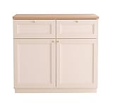 大川家具 GART コーナーキャビネット レイ 幅80cm ホワイト