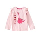 ジンボリー GYMBOREE/ ディノティ フラミンゴピンク トップス長袖Tシャツ 12～18ヶ月【並行輸入】