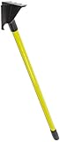 Nupla CWH-4Y Heavy Duty Ceiling Hook Pole with Classic Round Handle and Butt Grip, 4' Length by Nupl