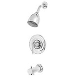 Pfister G89-8NK0 G89-8NK0 Contempra Single Handle Tub and Shower Combo Trim, Brushed Nickel [並行輸入品]