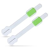 LovedByMoms Child Safety Locks with Adjustable Latches - 2-Pack [並行輸入品]