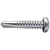 ブチ抜きビス H鋼貫通ビス 【形状：ナベ 5×50mm 43本入】 〔工事 工具〕