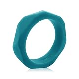 Jellystone Fan Bangle Teether - Turquoise Baja Green by Jellystone Designs [並行輸入品]