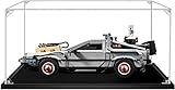 レゴ 10300 デロリアン DMC-12 用ディスプレイケース、モデルグッズ用アクリルディスプレイケース、レゴ 10300 デロリアン DMC と互換性あり (ディスプレイケースのみ、モデルなし)(3mm)