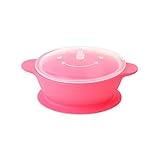 WSB251 Baby & Toddler Bowls with Lids (Pink) by Sillymann