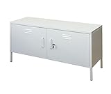 REITZ 鍵付 TVラック ホワイト　JAC-02WH