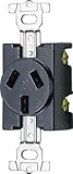 埋込コンセント(3P・20A・250V)(黒)(3M端子)