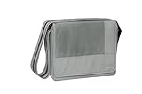 Haba Lassig Casual Messenger Style Diaper Bag, Patchwork Grey (Discontinued by Manufacturer)