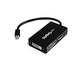 StarTech.com Mini DisplayPort - DisplayPort/ DVI/ HDMI変換アダプタ ミニディスプレイポート接続3イン1アダプタ MDP2DPDVHD
