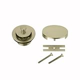 Jaclo 541-bu Lift & Turn Drain Strainer with穴なしFP、ブロンズUmber