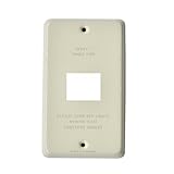 ハモサ インダストリースイッチプレート ≪1穴式/アイボリー≫ HERMOSA INDUSTRY SWITCH PLATE / SW-001