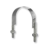 日栄インテック:ステン耐火二層管用Uバンド 型式:N-010944-065