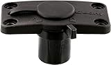 Scotty #244L-BK Locking Flush Deck Mount w/Rain Cap (Black) 141［並行輸入］