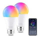 SwitchBot LED電球 スマートライト E26 調光調色 800lm 60W形相当（2個パック）