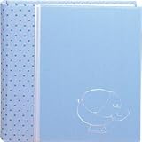 Little Zoo Blue Baby Photo Album 2 Up by Home Essence