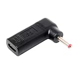 chenyang CY USB 3.1 Type C USB-C - DC 19V 3.5x1.3mm 1.35mm アダプター エミュレーター トリガーコンバーター View Sonic M1+用 (3.5x1.3mm)