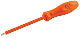 CH Hanson USC01870 Insulated Slotted Electricians Terminal Screwdriver Blade, 1/8-Inch X 4-Inch [並行輸