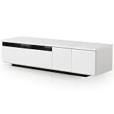 テレビ台 テレビボード ローボード ロータイプ ～50型まで 国産 完成品 140cm 鏡面 ホワイト