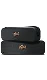 Klipsch Detroit Bluetooth スピーカー [ポータブル/サウンドバー/24時間 連続再生/1台でステレオ再生/Bluetooth 5.3/防塵/防水/IP67/モバイルバッテリー/内臓マイク/複数台接続] クリプシュ デトロイト【国内正規品】 （ブラック 2台）