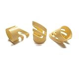 Phoenix フィンガーピック 3個セット【Lサイズ（約14mm）】アコースティック・フォーク・エレキギター対応／指の爪保護／簡単加工＜長期保証45日間＞（クリーム）ピック