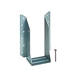 【10個】 カネシン 〔2×4用〕 ビスどめヘビーハンガー TBHH-410・412 [梁の接合部に支持点がない場合の横架材との接合に使用] アミ 【代不】