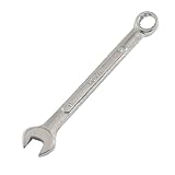 uxcell コンビネーションレンチ コンビネーションスパナ　レンチスパナ クロムメッキの金属 120 x 20 x 7mm