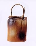信楽焼 火色 タタラ つる付 花入