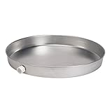 Oatey 34081 Aluminum Pan with 1-1/2-Inch PVC Fitting, Pan Pre-Drilled Hole, 20-Inch [並行輸入品]