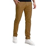 [Match マッチ] チノパン ストレッチ スリム スキニーパンツ カラーパンツ ズボン メンズ 大きいサイズ(S/29, オークル)