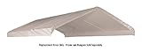 ShelterLogic 10049 12×20 White Canopy Replacement Cover, Fits 2 in. Frame