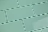 地下鉄ライトティールガラスタイル人気キッチンBacksplashes and Bathroom Sample SLD-LT5-S