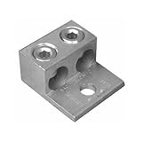 Morris 90812 Lug Mechanical Connector Type 2 Conductors aluminum One Hole Mount Holes 1/0-Number-14 